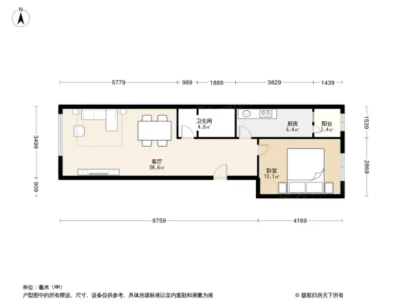 奥林匹克花园四期户型图