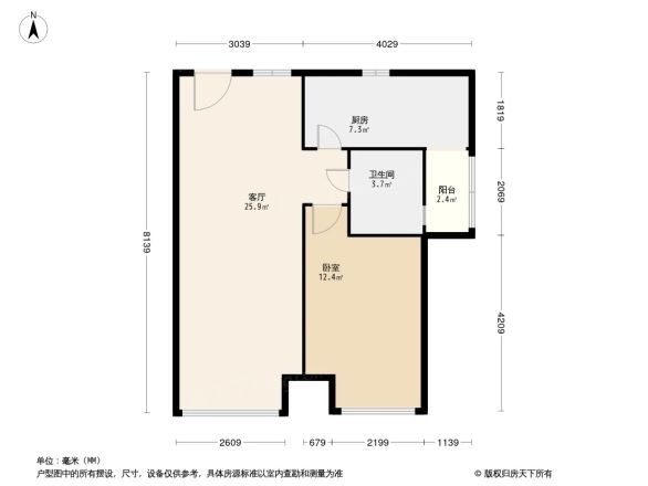 温哥华花园四期户型图