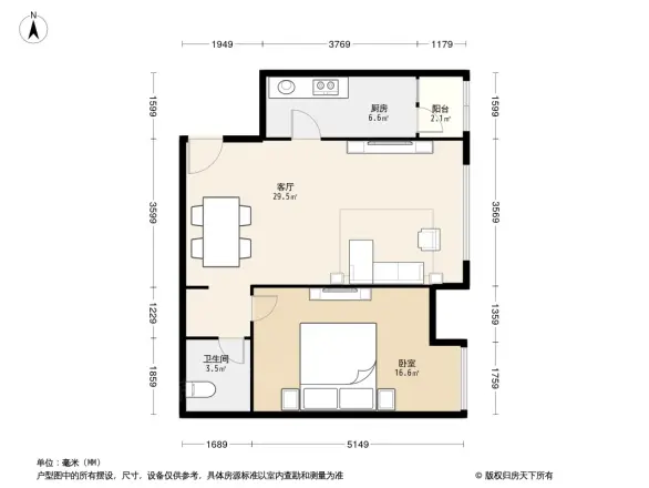 奥林匹克花园四期户型图