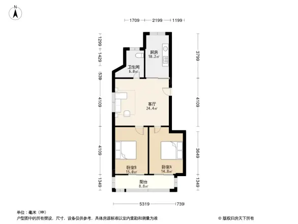 翠屏东南户型图
