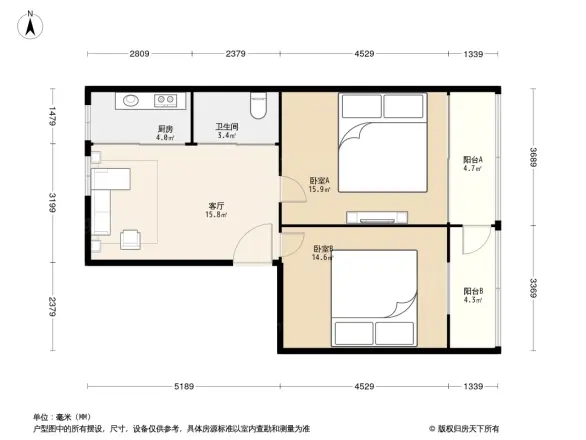 汽轮四村户型图
