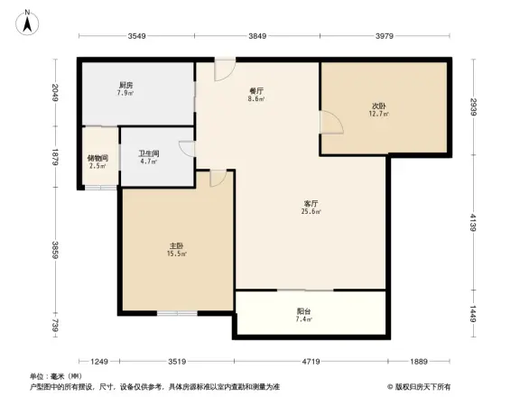 庭院深深户型图