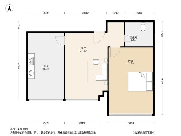 绿城紫薇公馆户型图