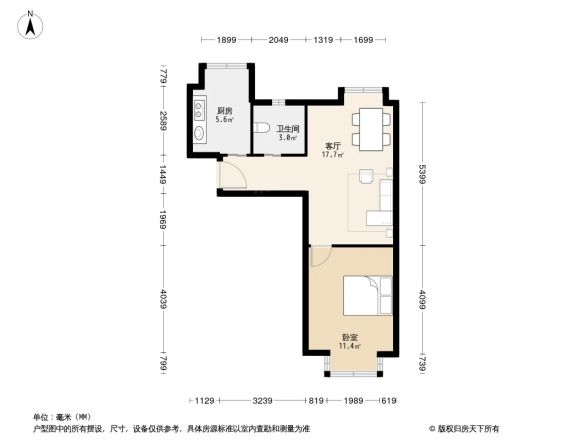 九水路小区户型图