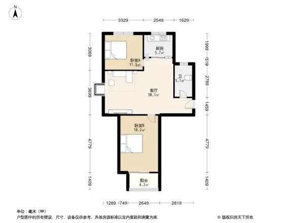 金域蓝湾户型图