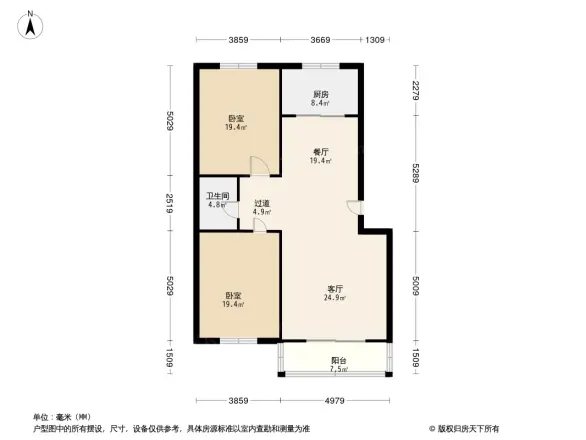 桃李园户型图