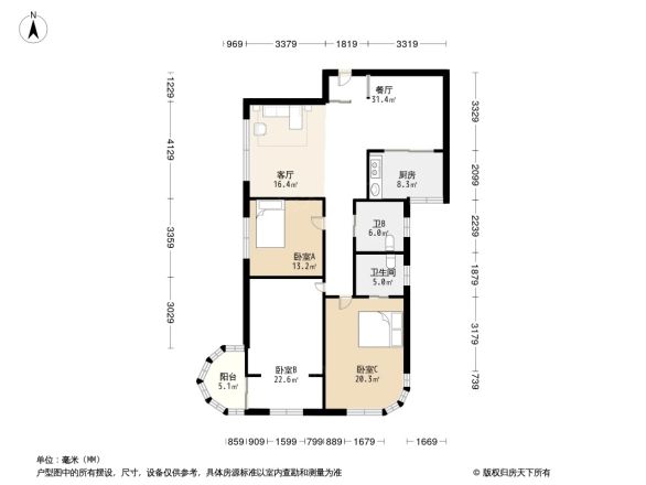 大港新村户型图