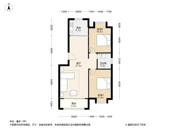 林溪美地户型图