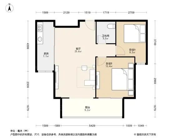 林溪美地户型图
