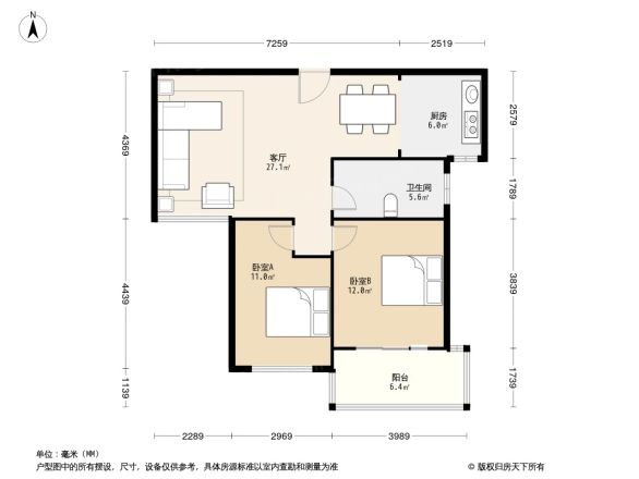 海信静湖琅园户型图
