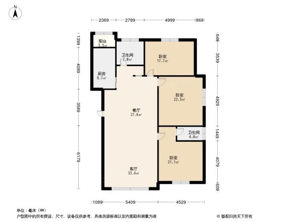 吉利花苑户型图