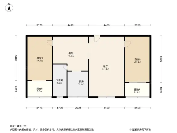 金元小区户型图