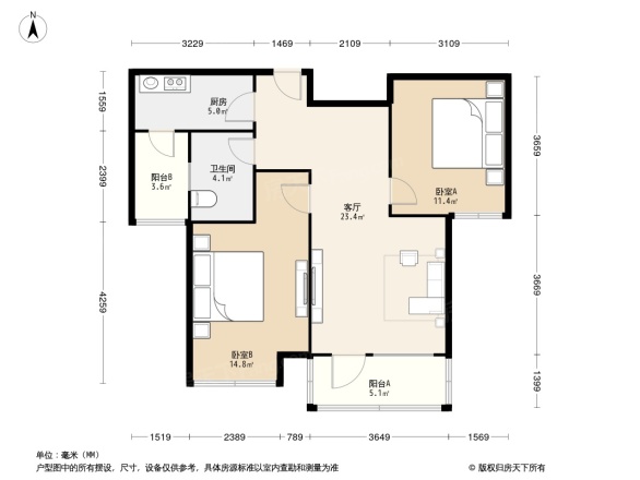 融科玖玖城户型图