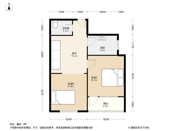 九水路小区户型图