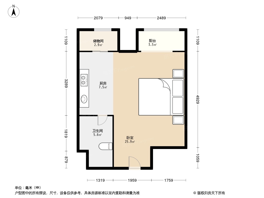 户型图1/2