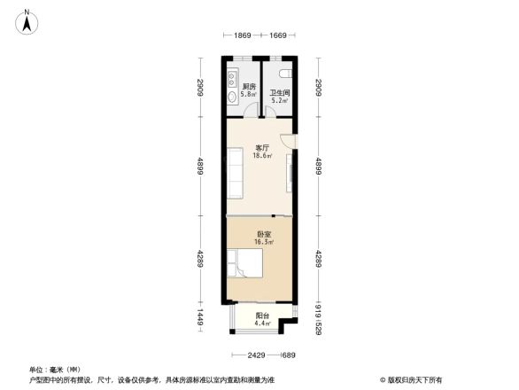 南港小区户型图