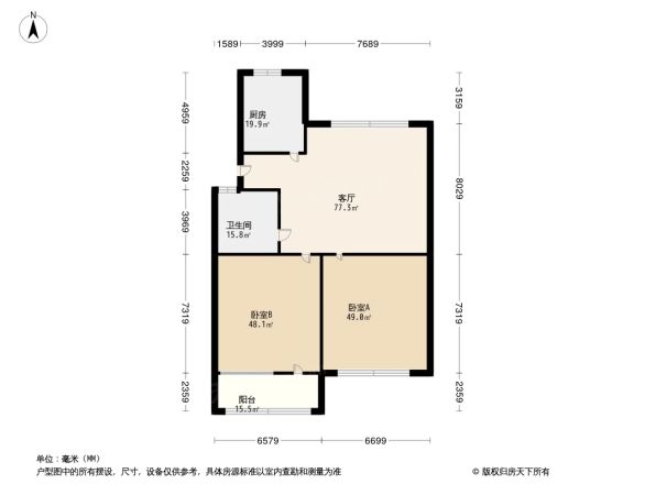 三江口小区户型图