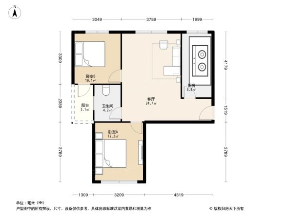 南港小区户型图