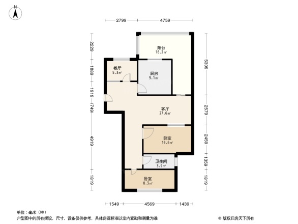 锦园新世纪户型图