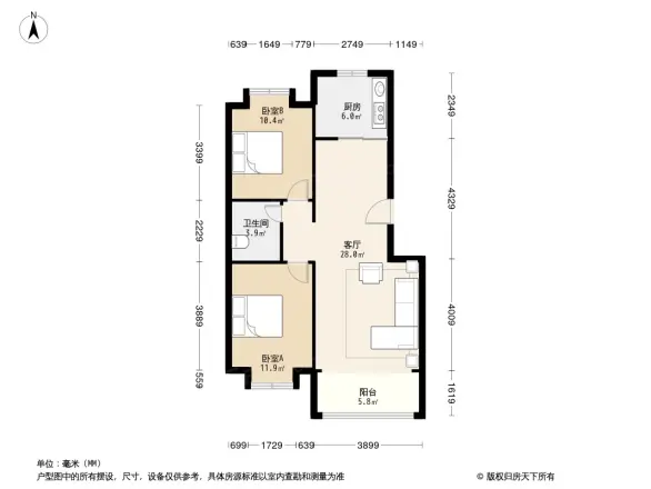 林溪美地户型图