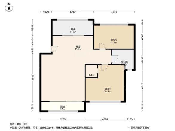 海信静湖琅园户型图