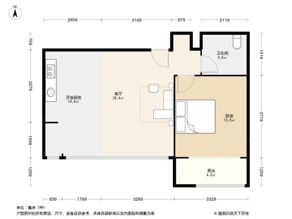 绿城紫薇公馆户型图