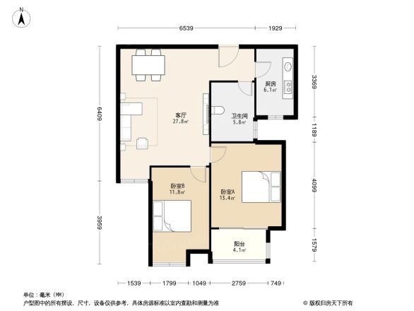 海信静湖琅园户型图