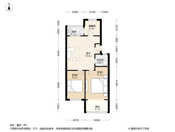 金星花园户型图
