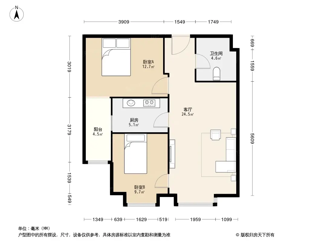 西安天朗御湖户型图图片