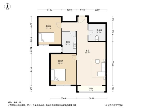 南港小区户型图