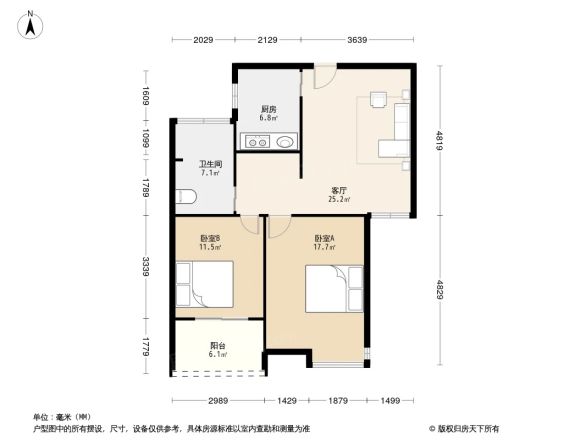 楠悦嘉园户型图