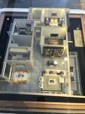 金投铂翠中央实景图