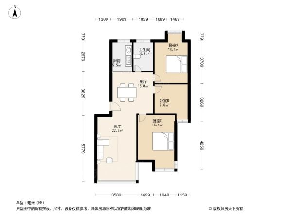 花香维也纳户型图