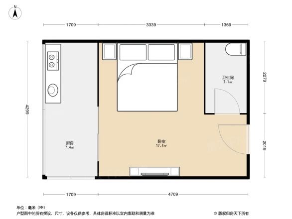 城建TOPTOWN鼎都户型图