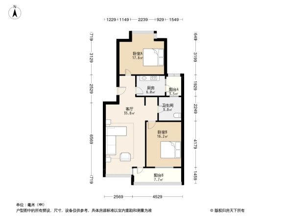 翰林苑(胶州)户型图