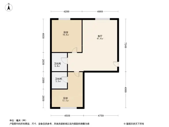 百盛朗庭户型图