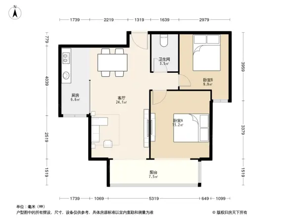 林溪美地户型图