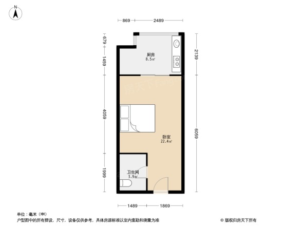 龙城公寓户型图