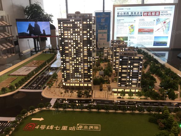 金投铂翠中央实景图