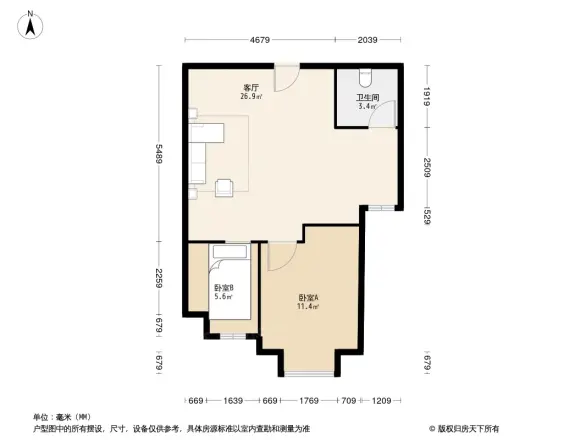 中铁北美时光户型图