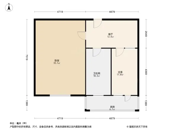 723电台宿舍户型图