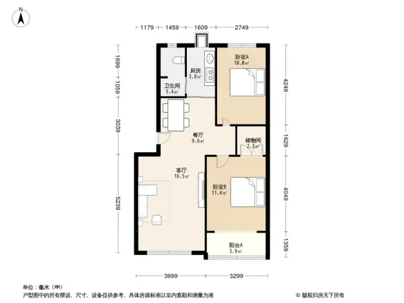 华瑞苑户型图