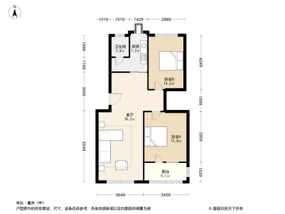 华瑞苑户型图