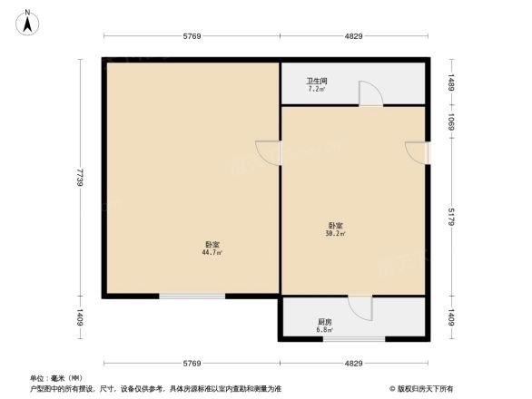 北村小区户型图