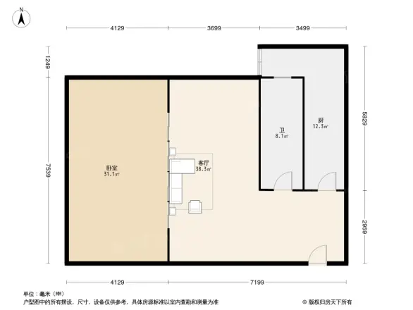 阳光华庭户型图
