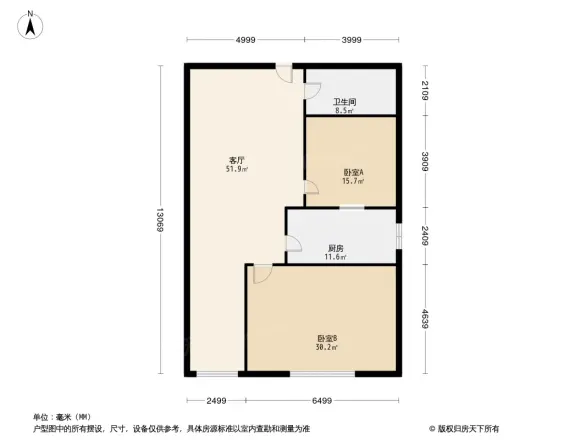 汇翠庭苑户型图