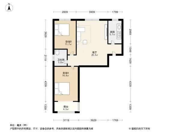 卓达明郡户型图