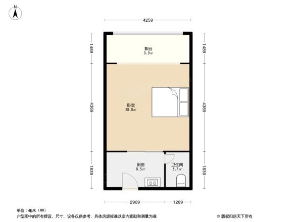 蝴蝶谷商住楼户型图