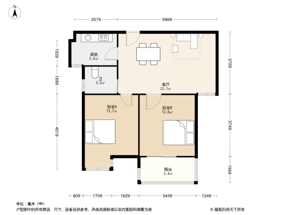银亿上上城户型图