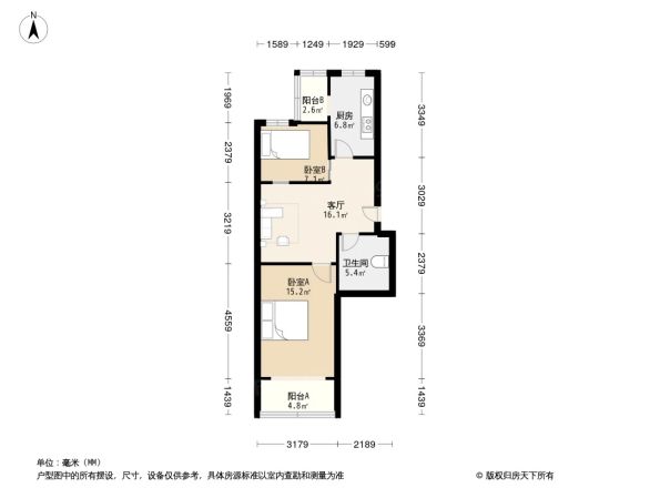 北村小区户型图